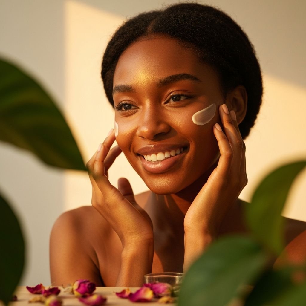 Femme utilisant des produits FOREVER